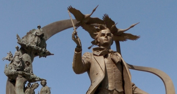 Пам‘ятник Шевченка в Ірпені визнано найбільш незвичайним в Україні