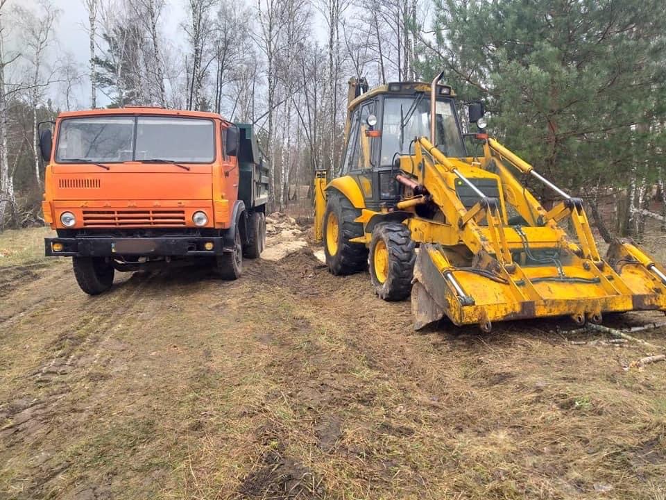 В Плахтянці на Макарівщині виявили незаконних копачів ґрунту