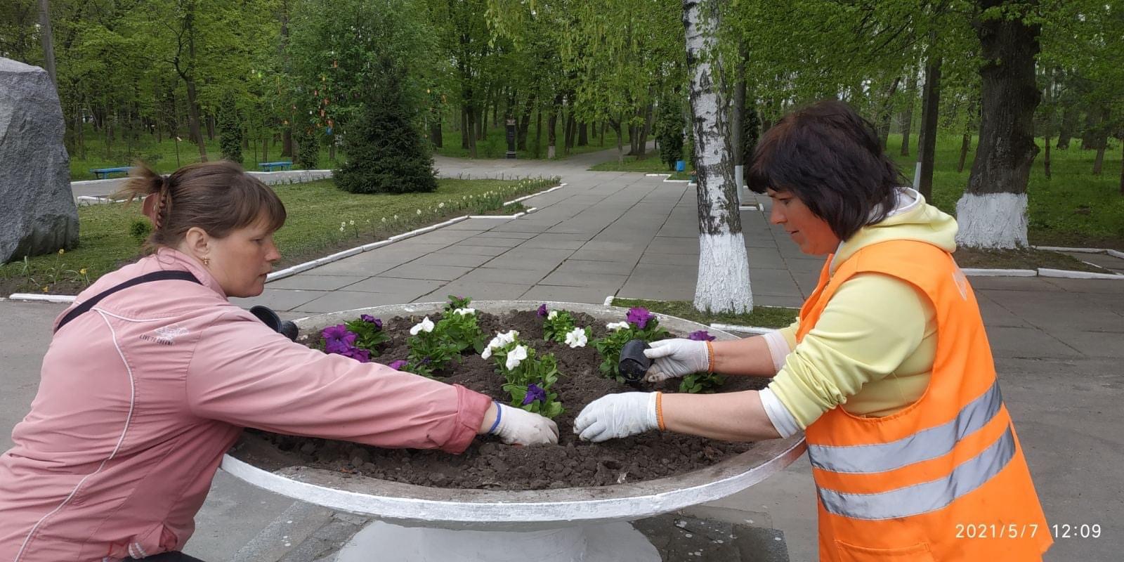 Благодійне озеленення Ставища